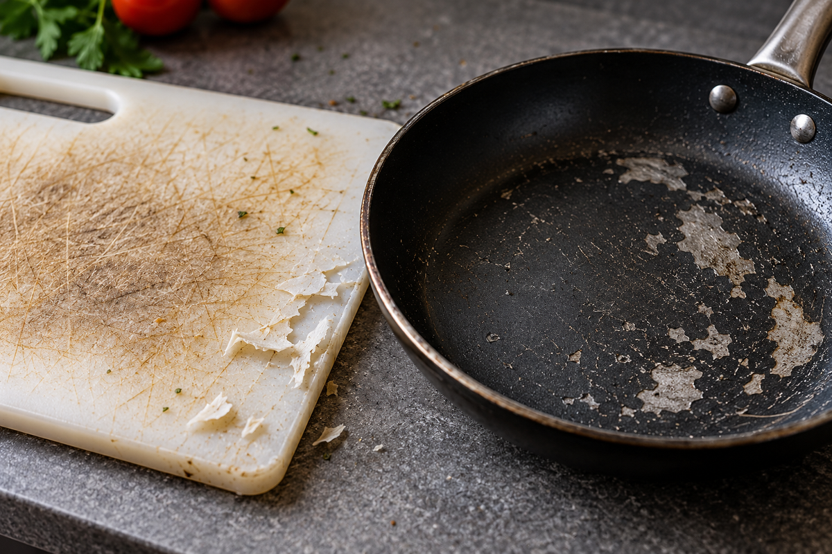 Titanium Pans and Cutting Boards: How They Compare With Standard Ones