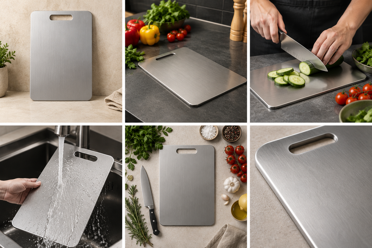 Takora titanium cutting boards in different sizes
